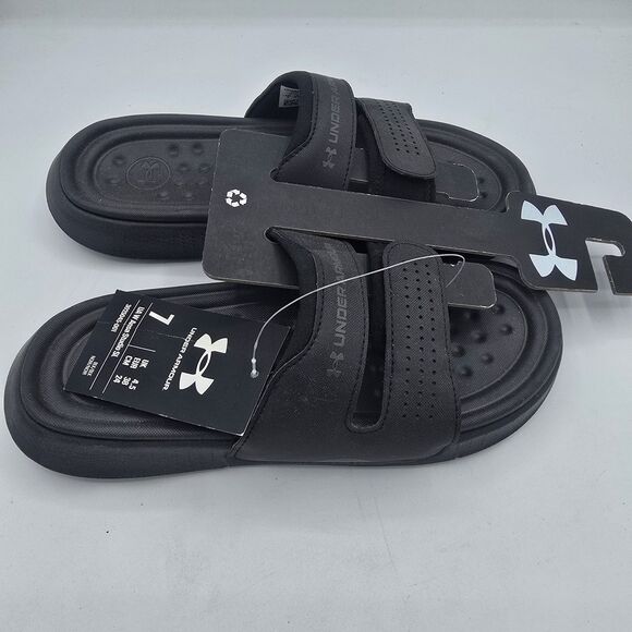 Under Armour Women’s UA Ignite 7 SL Slides Athletic Sandals Flip Flop Size 7 - Picture 6 of 8